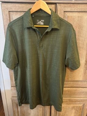 Men's Under Armor Olive Green Polo Shirt